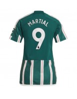 Manchester United Anthony Martial #9 Venkovní Dres pro Dámské 2023-24 Krátký Rukáv